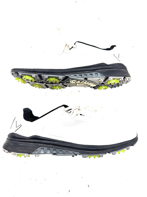 Vist Large View of Product Image Which is Used Callaway Mens Golf Shoes White Senior 11