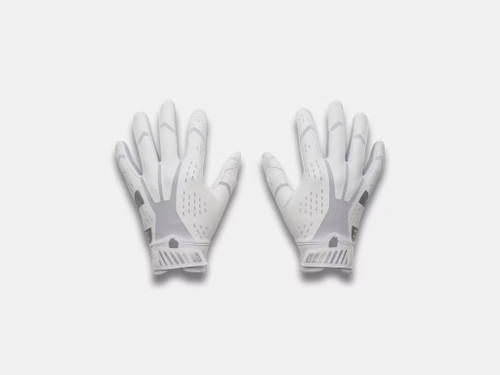 Vist Large View of Product Image Which is New UA BLUR FOOTBALL GLV WHITE S