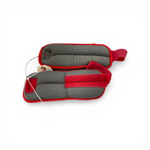 Vist Large View of Product Image Which is Used Weider Ankle Weights Red 5 lb