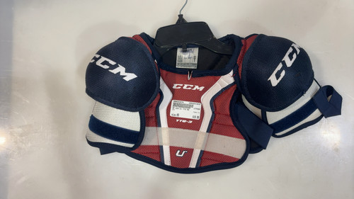 Vist Large View of Product Image Which is Used CCM U+ Youth Shoulder Pads MD