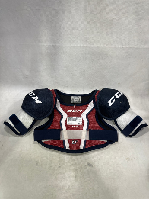 Vist Large View of Product Image Which is Used CCM U+ Youth Shoulder Pads MD