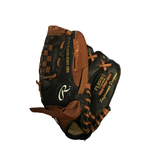 Vist Large View of Product Image Which is Used Rawlings Player's Series Baseball Glove RH Throw Black 9 1/2"