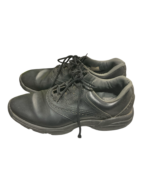 Vist Large View of Product Image Which is Used Foot Joy Mens Golf Shoes Black Senior 9