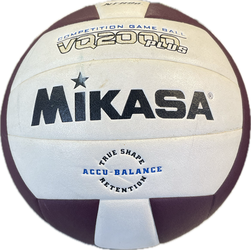 Vist Large View of Product Image Which is Used Mikasa Indoor Vollay Ball  Maroon