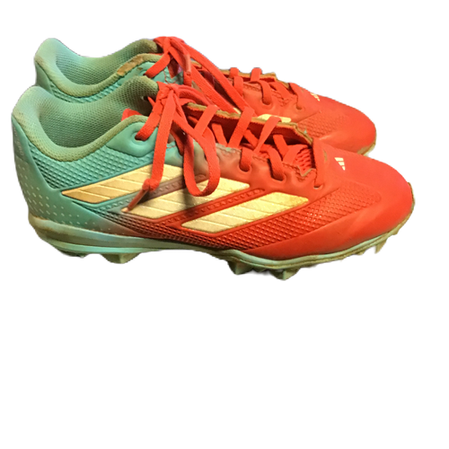 Vist Large View of Product Image Which is Used Adidas Adizero Impact.2 Molded K Cleats Turquoise 05