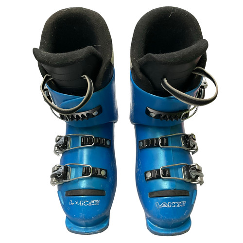Vist Large View of Product Image Which is Used Lange RSJ50 Boys DH Ski Boot Royal Blue 195 MP - Y13