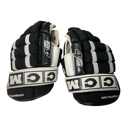 Vist Large View of Product Image Which is Used CCM TACK-452 Youth Gloves Black 9"