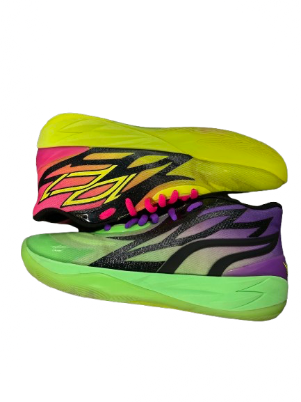 Vist Large View of Product Image Which is Used Puma MELO RICK AND MORTY 2.0 SZ 9.0 Basketball Shoes M None Senior 9