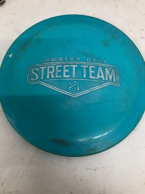 Vist Large View of Product Image Which is Used Prodigy Disc STREET TEAM Disc Golf Mid Range Royal Blue 175g