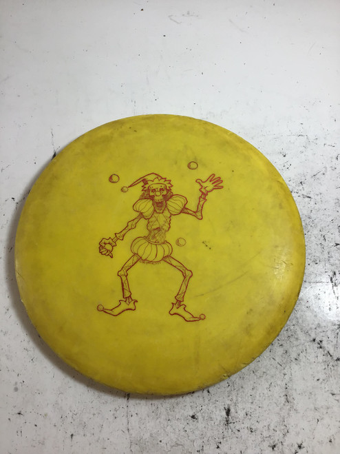 Vist Large View of Product Image Which is Used Innova DX ROC Disc Golf Mid Range Yellow 173g