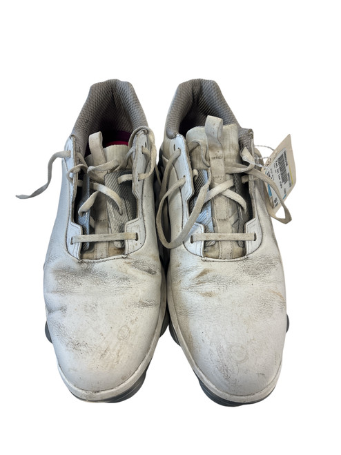 Vist Large View of Product Image Which is Used Foot Joy Mens Golf Shoes White Senior 12