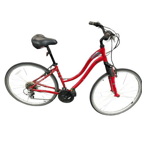 Vist Large View of Product Image Which is Used Schwinn VOYAGER Cruiser Bike Womens Red 17-18" - MD  Frame