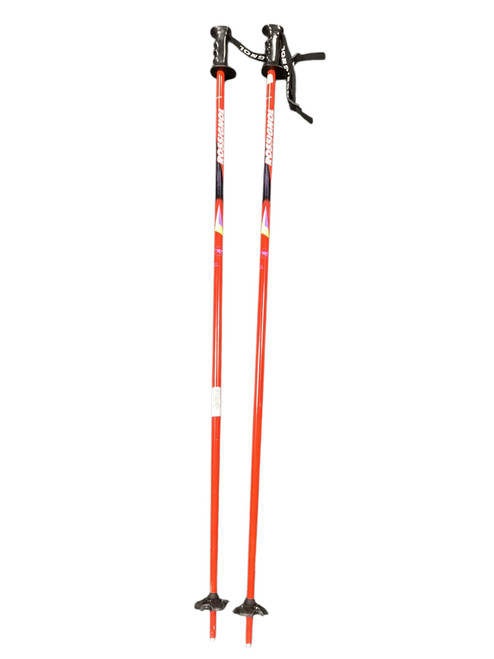 Vist Large View of Product Image Which is Used Rossignol ROSSIGNOL POLES Mens DH Ski Pole Red 130 cm / 52 in
