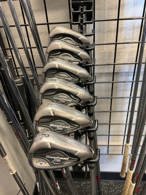 Vist Large View of Product Image Which is Used Callaway STELHEAD XR Mens Iron Set RH 6I-GW/AW