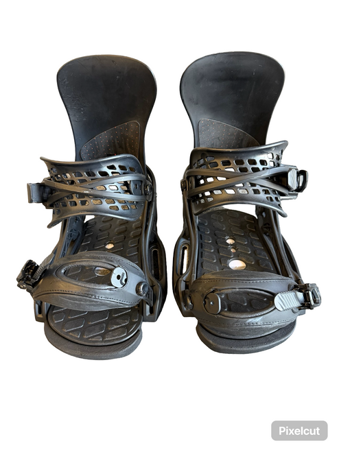 Vist Large View of Product Image Which is Used Burton DIODE EST Mens Binding Only Black LG