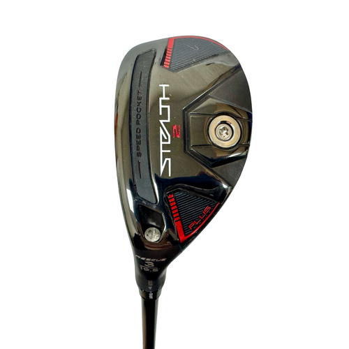 Vist Large View of Product Image Which is Used Taylormade STEALTH 2 PLUS Men's LH 3 Hybrid Regular Flex Graphite Shaft