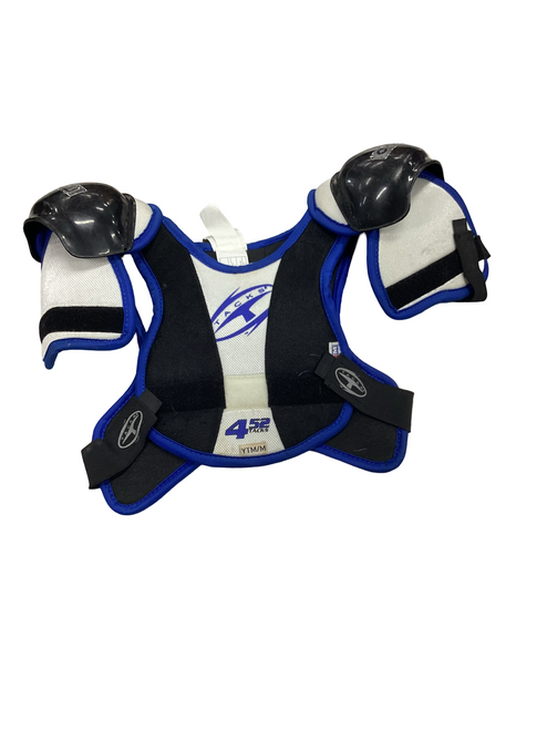 Vist Large View of Product Image Which is Used CCM 452 TACKS Youth Shoulder Pads MD