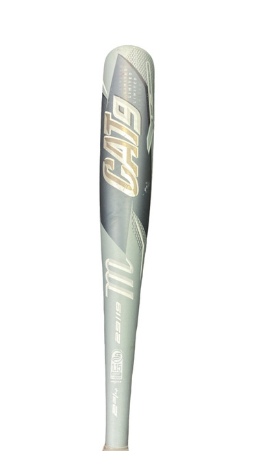 Vist Large View of Product Image Which is Marucci, CAT, 9, BB/SB, USSSA, 2 3/4, Bat, Grey, 29"