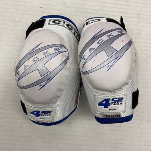 Vist Large View of Product Image Which is Used CCM TACKS 452 Junior Elbow Pads MD