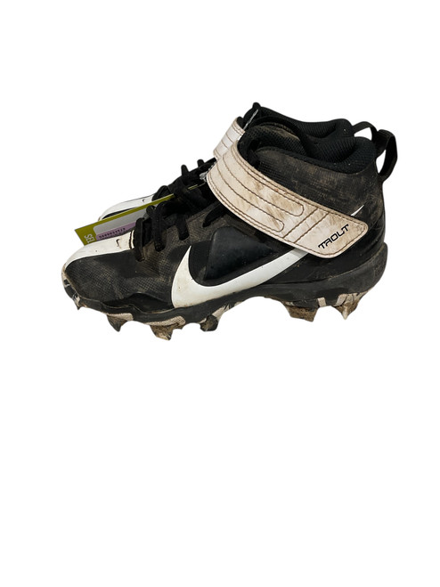 Vist Large View of Product Image Which is Used Nike TROUT BB/SB Cleats Black Junior 01.5