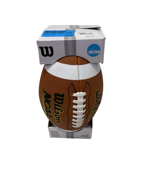 Vist Large View of Product Image Which is New Wilson NCAA SILVER SERIES Junior Football