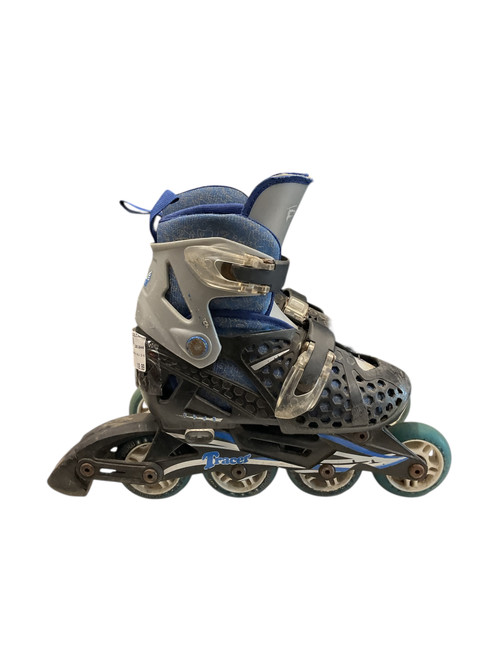 Vist Large View of Product Image Which is Used TRACER ADJ 2-5 Child Rec Fitness Skates Black Adjustable