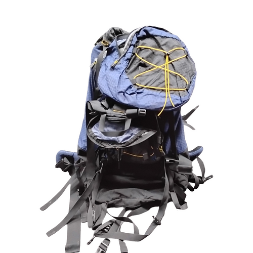 Vist Large View of Product Image Which is Used ROKK TALKEETNA Backpack Navy Blue