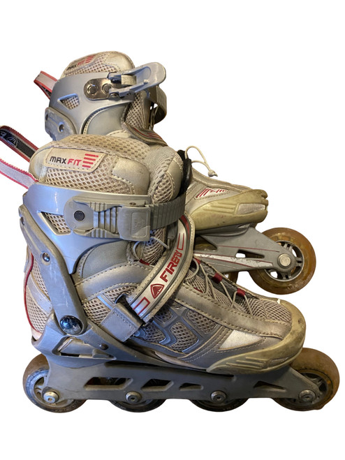 Vist Large View of Product Image Which is Used Firefly MAXFIT Junior Rec Fitness Skates Grey Junior 06