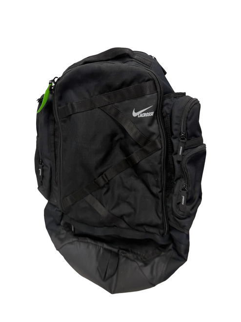 Vist Large View of Product Image Which is Used Nike Game Day Lacrosse Backpack Black