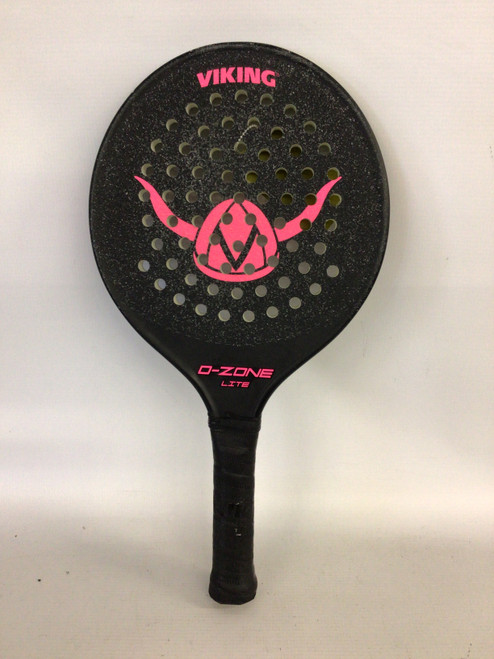 Vist Large View of Product Image Which is Used Ozone VIKING LITE Adult Tennis Racquet Black Unknown