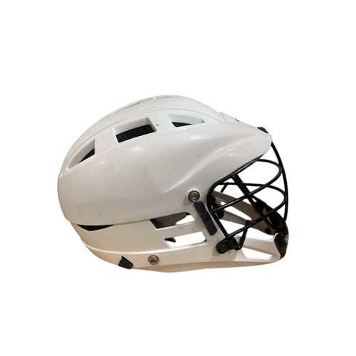 Vist Large View of Product Image Which is Used Cascade CS Lacrosse Helmet White MD
