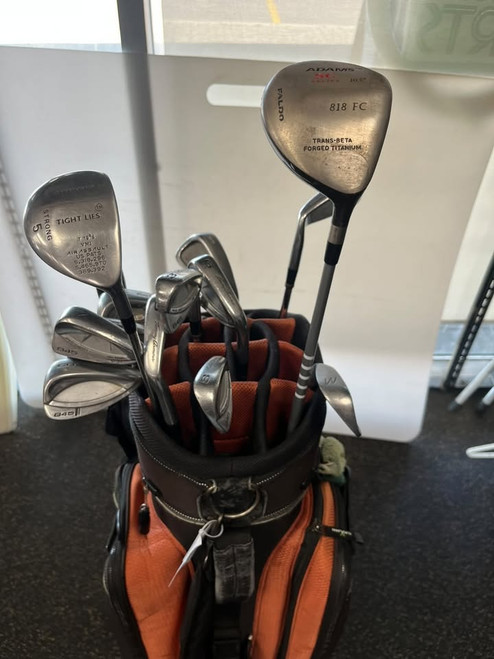 Vist Large View of Product Image Which is Used Taylormade 320 TI W/745 IRONS Mens Package Set RH None 14 Piece