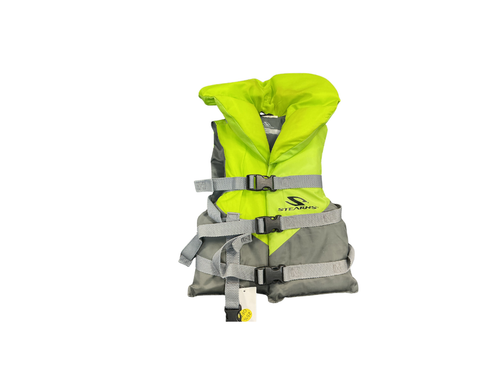 Vist Large View of Product Image Which is Used Stearns Youth PFD Green Child 30-50