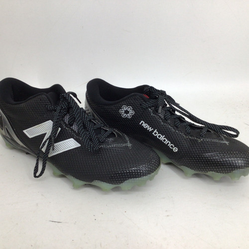 Vist Large View of Product Image Which is Used New Balance FREEZE LX V5 SR 11.0 LACROSSE CLEATS LAX Cleats Mens Black Senior 11