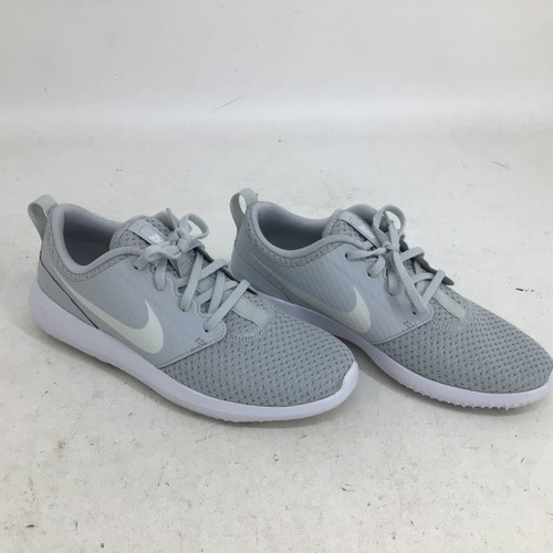Vist Large View of Product Image Which is Used Nike ROSCHE WMS 8.5 SPIKELESS GOLF SHOES Womens Golf Shoes Grey Senior 8.5