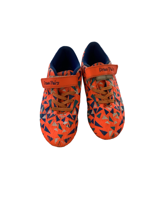 Vist Large View of Product Image Which is Used Soccer Cleats Orange Junior 02