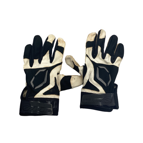 Vist Large View of Product Image Which is Used Evoshield BB/SB Batting Gloves Black MD