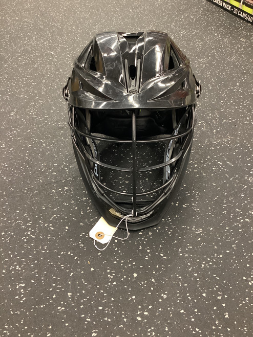 Vist Large View of Product Image Which is Used Cascade XRS PRO Lacrosse Helmet Black One Size