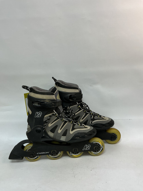 Vist Large View of Product Image Which is Used K2 CAMANO Senior Rec Fitness Skates Navy Blue Senior 6.5