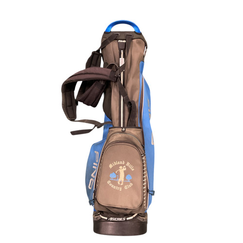 Vist Large View of Product Image Which is Used Ping 4 CAVITY Mens Stand Bag Royal Blue