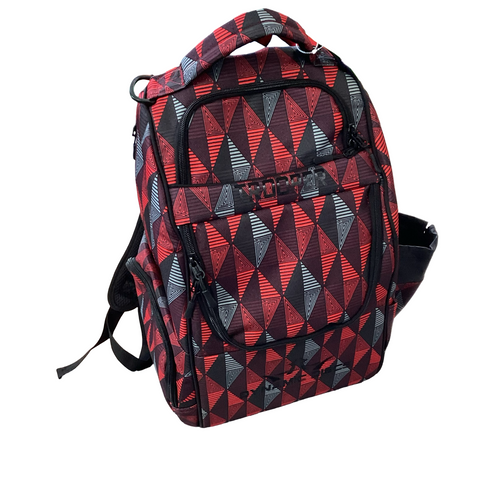 Vist Large View of Product Image Which is Used Dynamic Discs Disc Golf Backpack Red