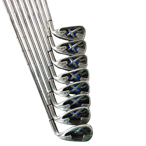 Vist Large View of Product Image Which is Used Callaway X 22 Mens Iron Set RH 4I-GW/AW