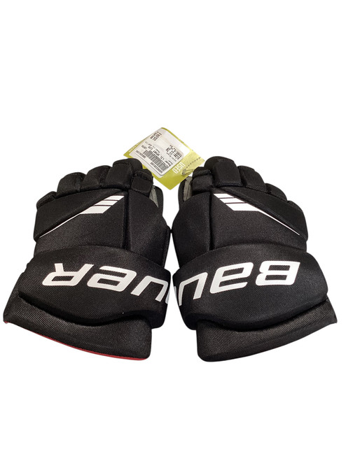Vist Large View of Product Image Which is Used Bauer LIL SPORT 11IN Junior Gloves Black 11"