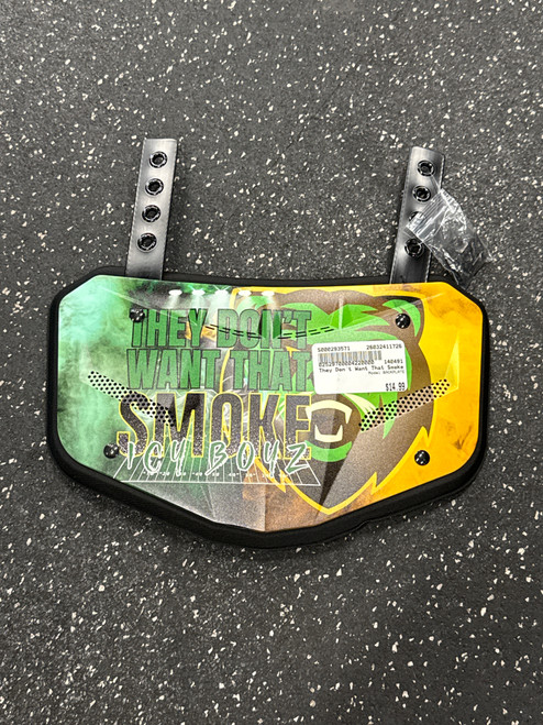 Vist Large View of Product Image Which is Used BACKPLATE Football Accessory