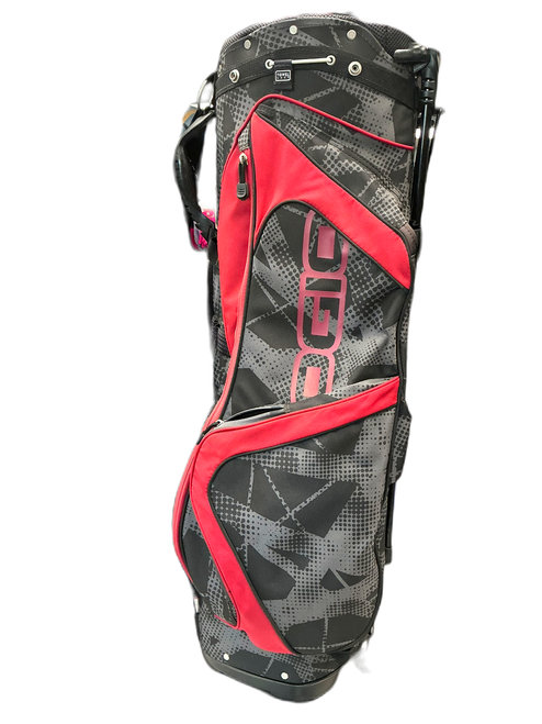 Vist Large View of Product Image Which is Used Ogio STAND BAG Mens Stand Bag Black And Red