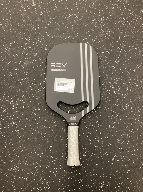 Vist Large View of Product Image Which is Used REV PLATINUM Pickleball Racquet Black