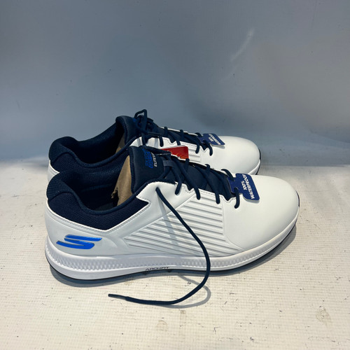Vist Large View of Product Image Which is Used Sketchers Mens Golf Shoes White Senior 10.5