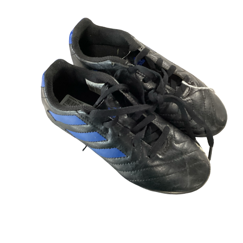 Vist Large View of Product Image Which is Used Adidas GOLETTO Soccer Cleats Black Youth 13.0