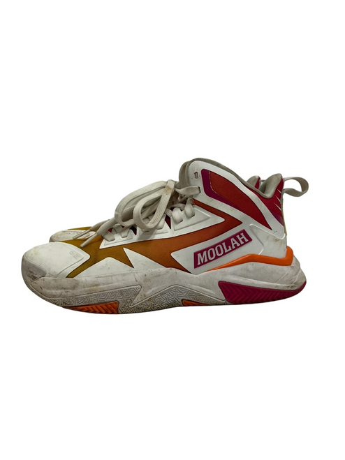 Vist Large View of Product Image Which is Used Moolah Womens 10 Basketball Shoes Womens White 