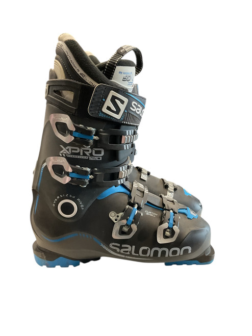 Vist Large View of Product Image Which is Used Salomon XPRO ENERGYZER 120 SZ 29.5 Mens DH Ski Boot Grey 295 MP - M11.5